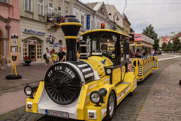 Kosice Center View, Touristic Train