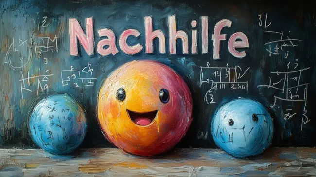 Kreative Nachhilfe: Lachende Planeten und Matheformeln