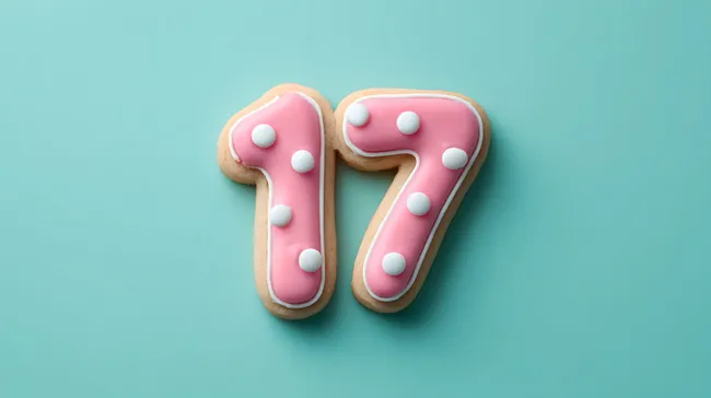 Kreative Zuckerguss-Zahlen für Gebäck und Desserts