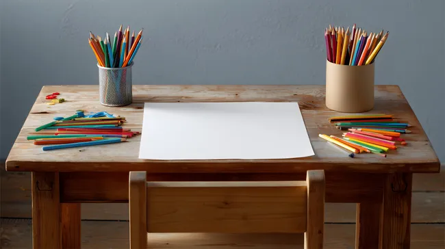 Kreativität und Inspiration auf dem Schreibtisch