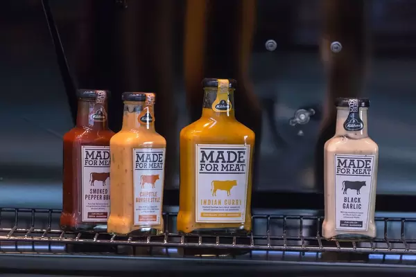 Kühne Grillsoßen in verschiedenen Geschmacksrichtungen