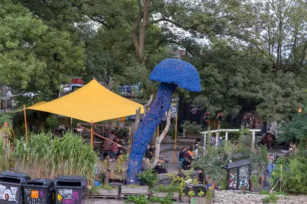 Kulturecke unweit der Warschauer Straße in Berlin