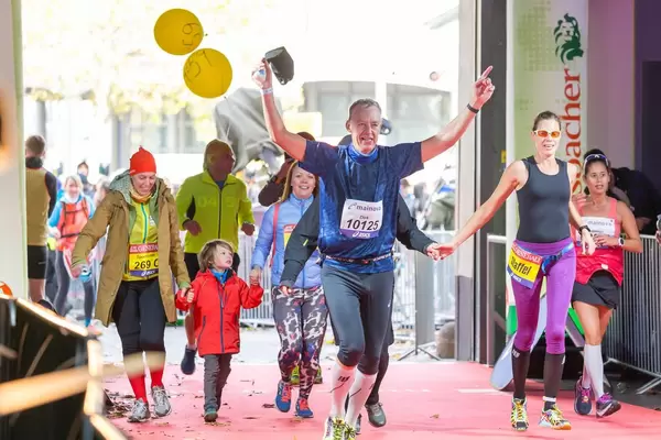 Kurz vor dem Ziel - Frankfurt Marathon 2017