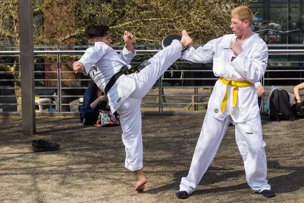 KWON Sparring im Freien - FIBO Köln 2018