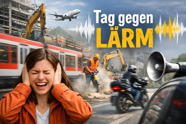 Tag gegen Lärm am 30. April