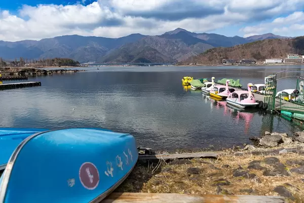 Lake Kawaguchiko in Japan