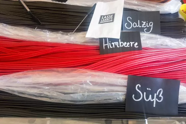 Lakritze  - süß, salzig und Himbeere - Straßenfest, Köln