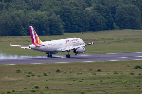Landendes germanwings-Flugzeug