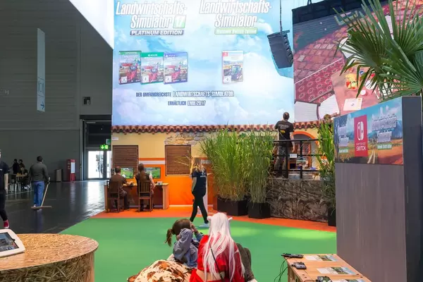 Landwirtschafts-Simulator 17 - Gamescom 2017, Köln