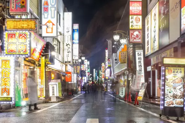 Langzeitbelichtung: Shinjuku