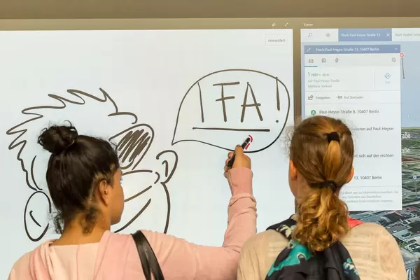 Large touchscreen with digitizer support at IFA Berlin 2018
