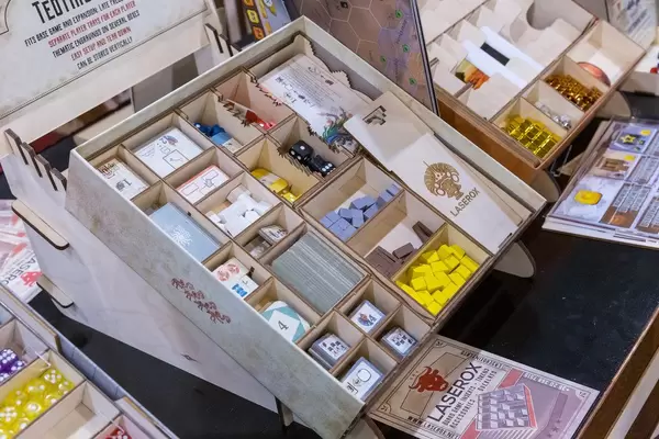 Laserox Brettspiel Einsätze aus Holz