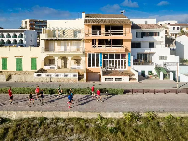 Lauf-ABC an der Promenade von Can Picafort