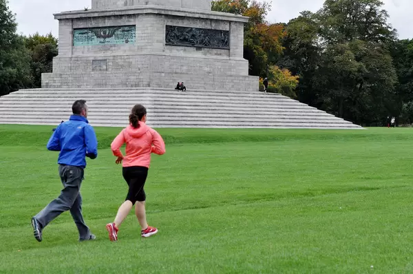Laufen im Phoenix Park