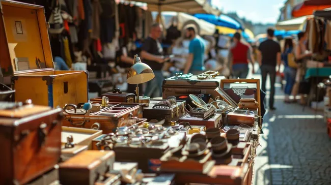 Lebendiger Flohmarkt: Entdecke verborgene Schätze in der Stadt