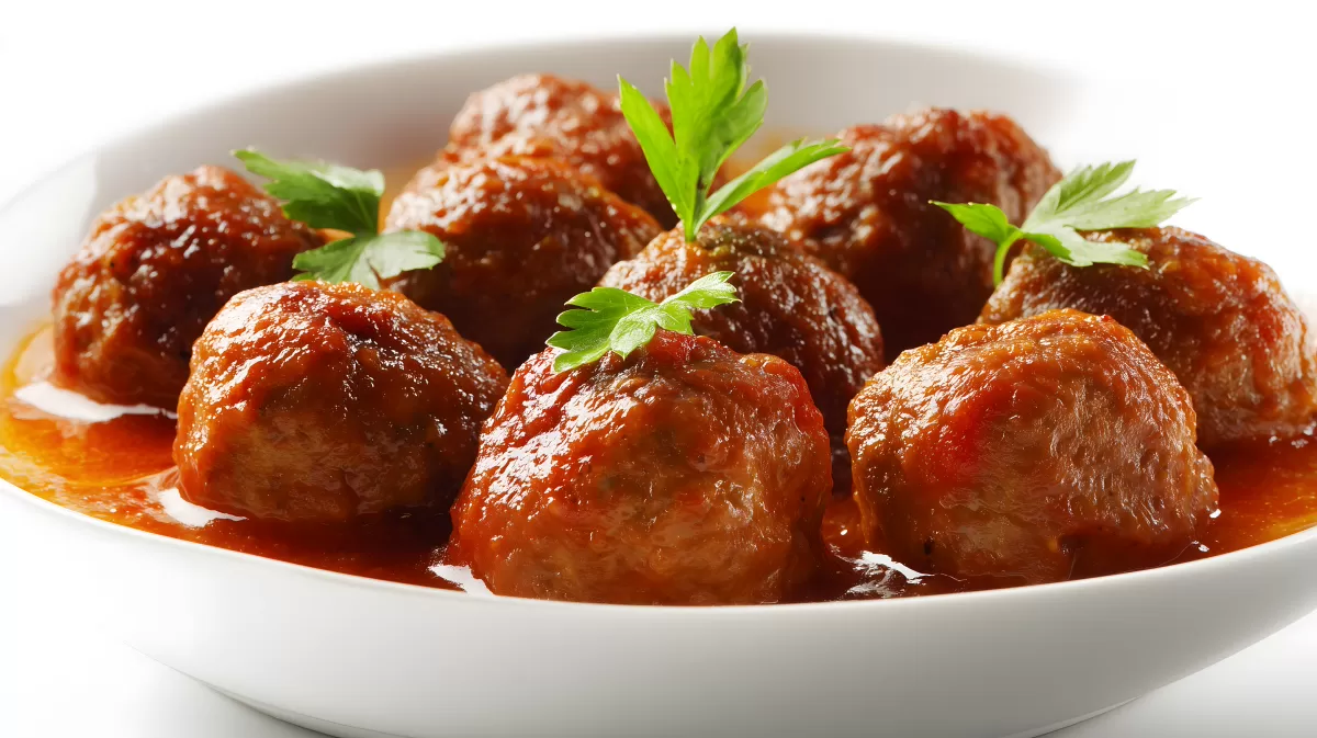 Leckere Fleischbällchen in Tomatensauce