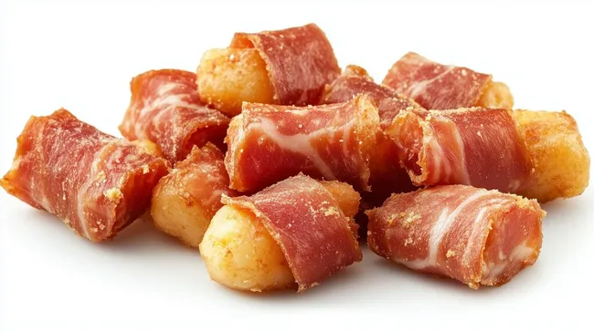 Leckere Scheiben von luftigem Prosciutto-Schinken