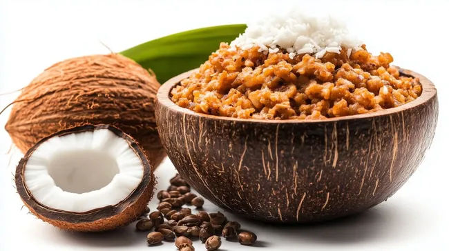 Leckere sri-lankische Hoppers mit Kokossambol