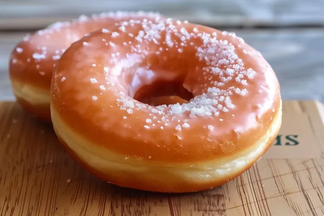 Leckerer Zuckerüberzogener Donut