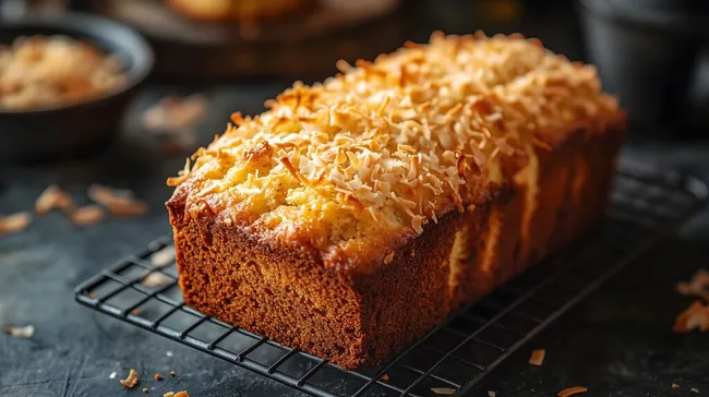 Leckeres hawaiianisches Kokosnuss-Bananenbrot