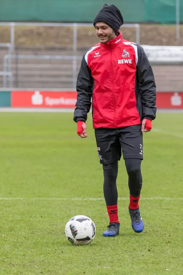 Lenoardo Bittencourt im Training