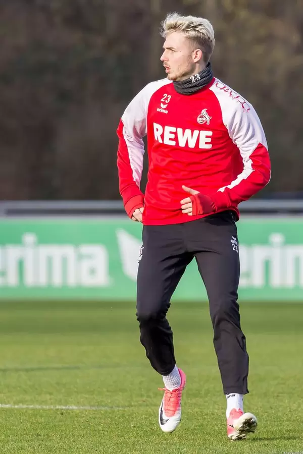 Leonardo Bittencourt beim Training am 30.01.2018