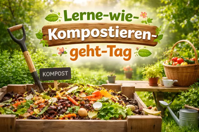 Lerne-wie-Kompostieren-geht-Tag am 29. Mai