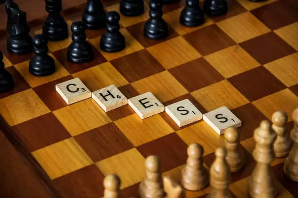 Letters Reading Chess