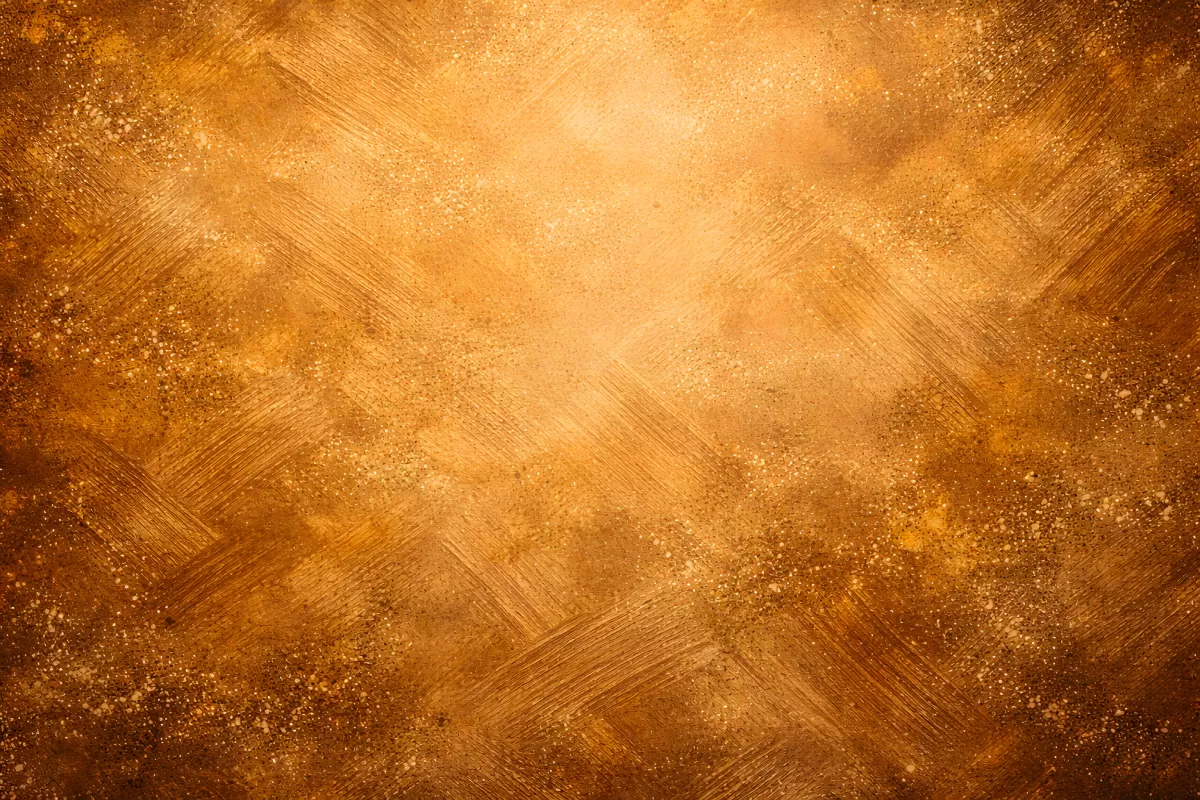 Leuchtende Goldoberfläche mit Glitzerelementen kostenlos herunterladen