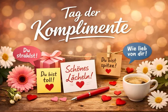Tag der Komplimente am 24. Januar