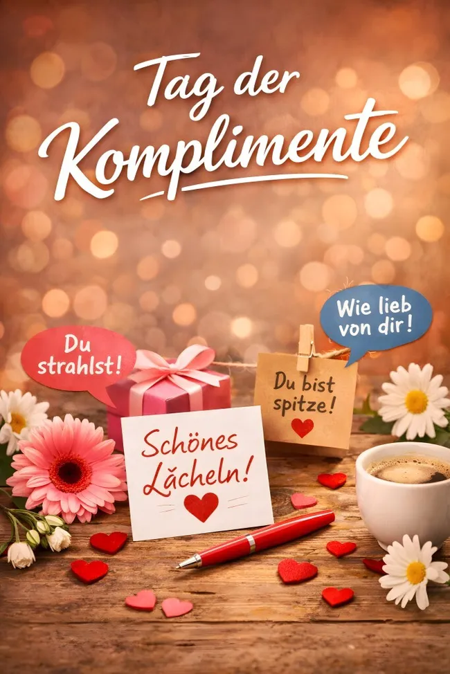 Tag der Komplimente am 24. Januar