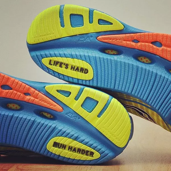 Life is hard, run harder. @saucony #running #sports #marathon
