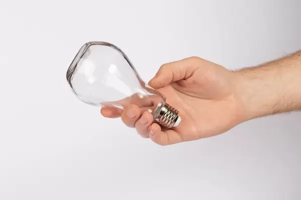 Light bulb in hand (Flip 2019)