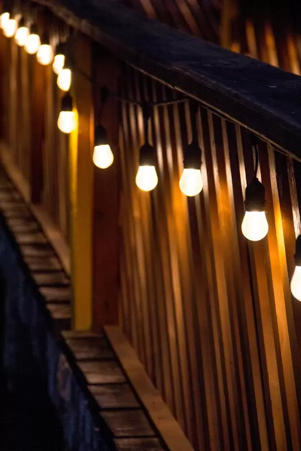 Lights Decorating a Bridge  Flip 2019