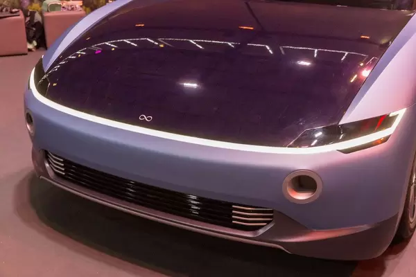 Lightyear - das Solarauto Frontflügel in blau