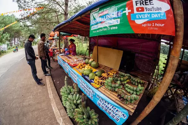 Local Fruit Stand in Salvador Benedicto
