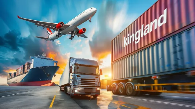 Logistik-Infrastruktur im globalen Verkehr