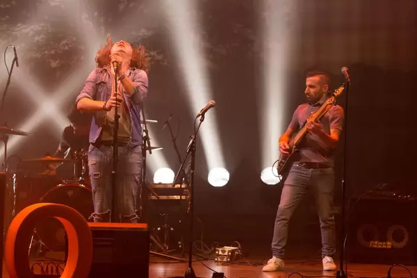 Lone Road Station & Laserforum delivering a show - TEDxVenlo 2017