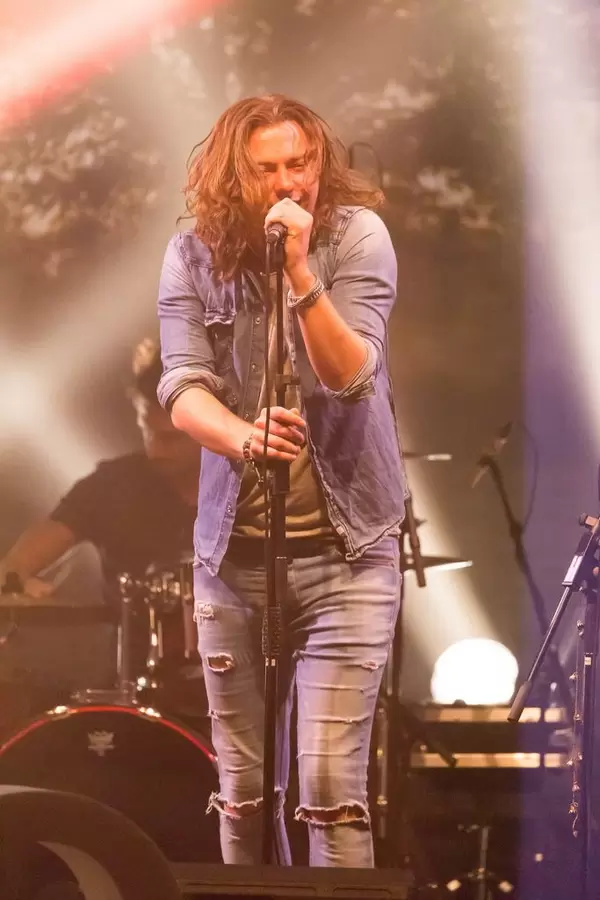 Lone Road Station & Laserforum rocking on the stage - TEDxVenlo 2017