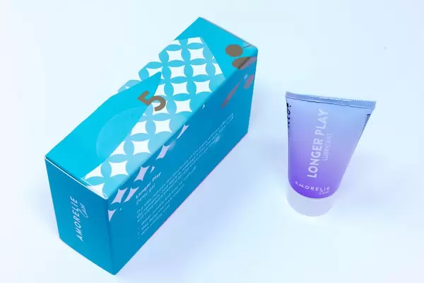 Longer Play Verlängerungsgel aus dem fünften Türchen des Amorelie Adventskalenders