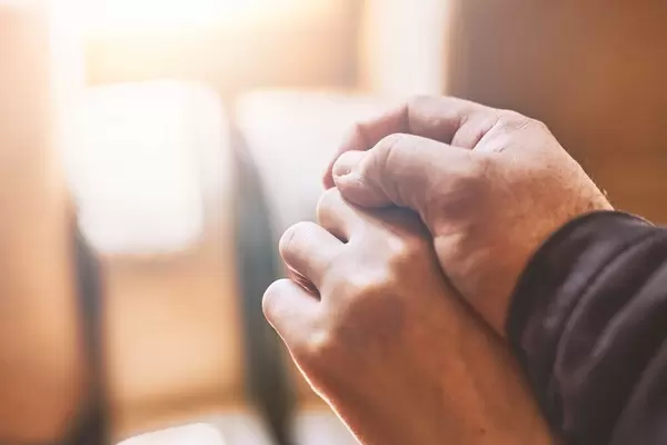 Loving couple holding hands together. Friendship, love and family concepts