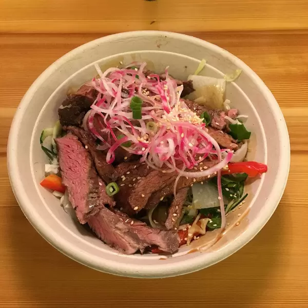 Low Carb: Beaf (Medium) with veggie noddles