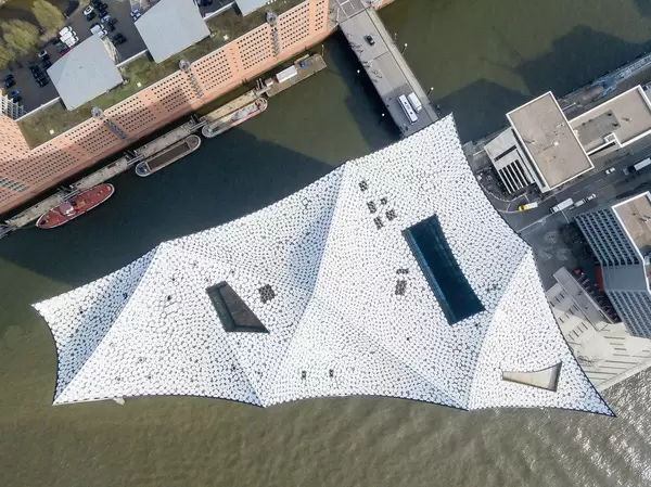 Atemberaubender Blick auf die Elbphilharmonie von oben