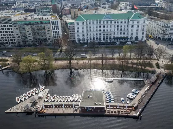 Luftbild: Hotel Atlantic in Hamburg