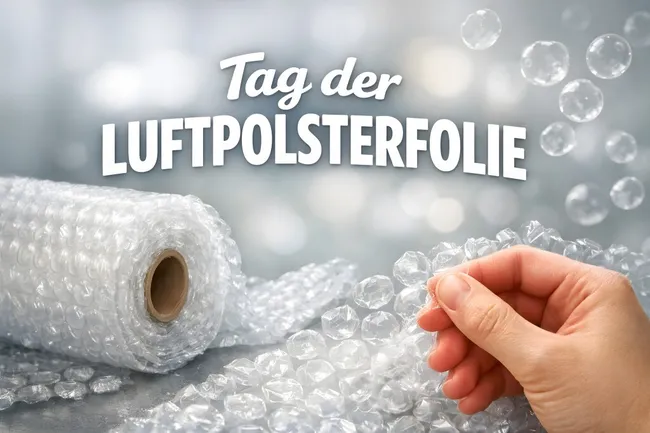 Tag der Luftpolsterfolie am 27. Januar