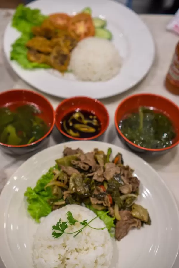 Lunch Table at a Restaurant in Ho Chi Minh City