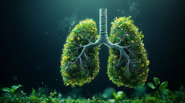 Lungen voller Natur: Gesundheit und Umwelt in Harmonie