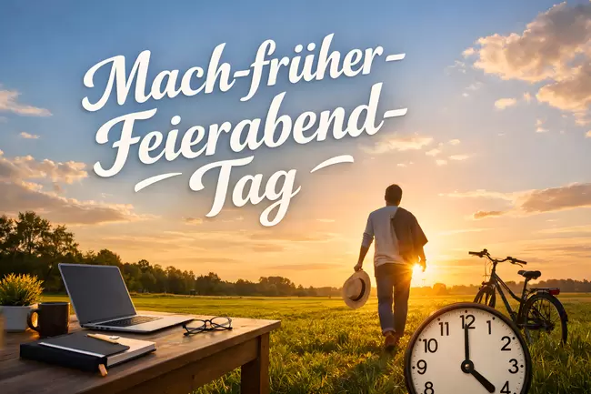 Mach-früher-Feierabend-Tag am 24. Juni