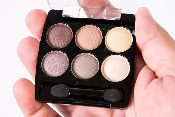 Makeup Shadow colors in the hand (Flip 2019)