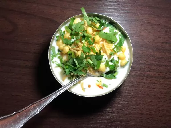 Malai Kofta - frische Gemüsebällchen mit Ingwer, Knoblauch, Mandeln und Kokosnuss in milder Currysoße im Ginti in Köln